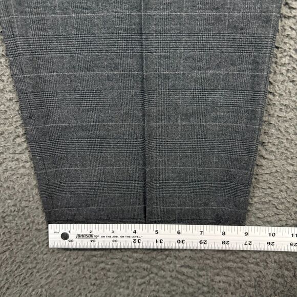 J Crew Pants Mens 35x32 Gray Plaid Thompson Classic Fit Chinos Preppy NWT - Picture 14 of 15